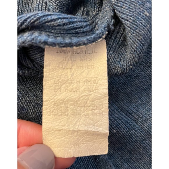 Golden Vintage 90's Short Sleeve V Neck Light Sweater Top - Sz M - Picture 9 of 9